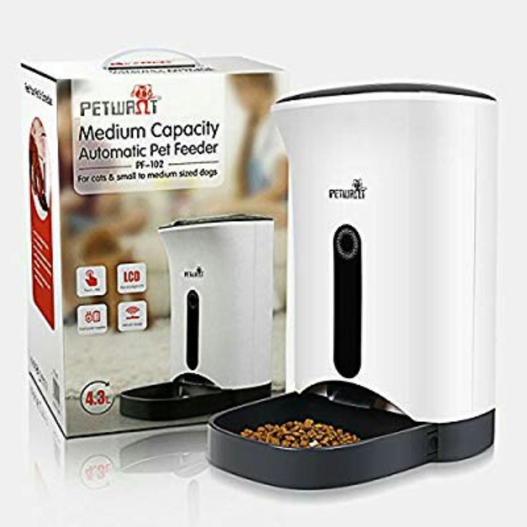 Petwant Automatic Pet Feeder Pf 102 Pet Supplies For Small