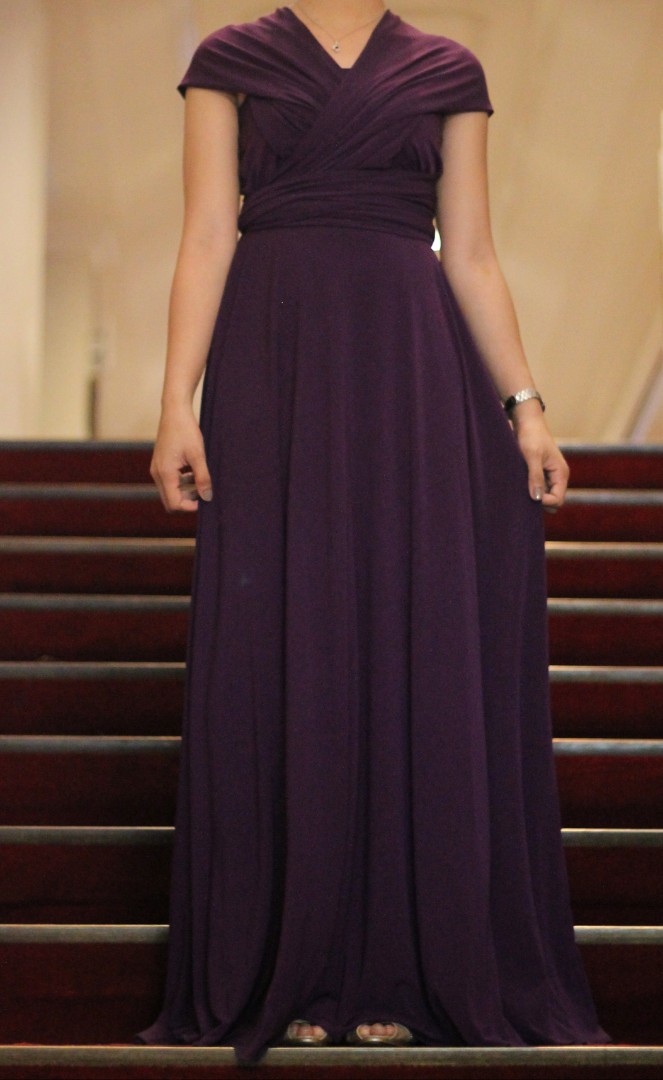 Plum sale infinity dress
