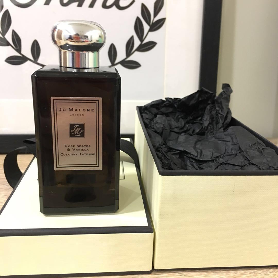 jo malone rose water & vanilla cologne intense
