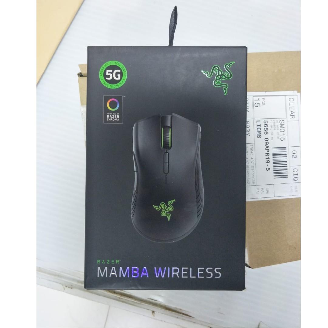 Razer Mamba Wireless Gaming Mouse Toys Games Video Gaming Gaming Accessories On Carousell