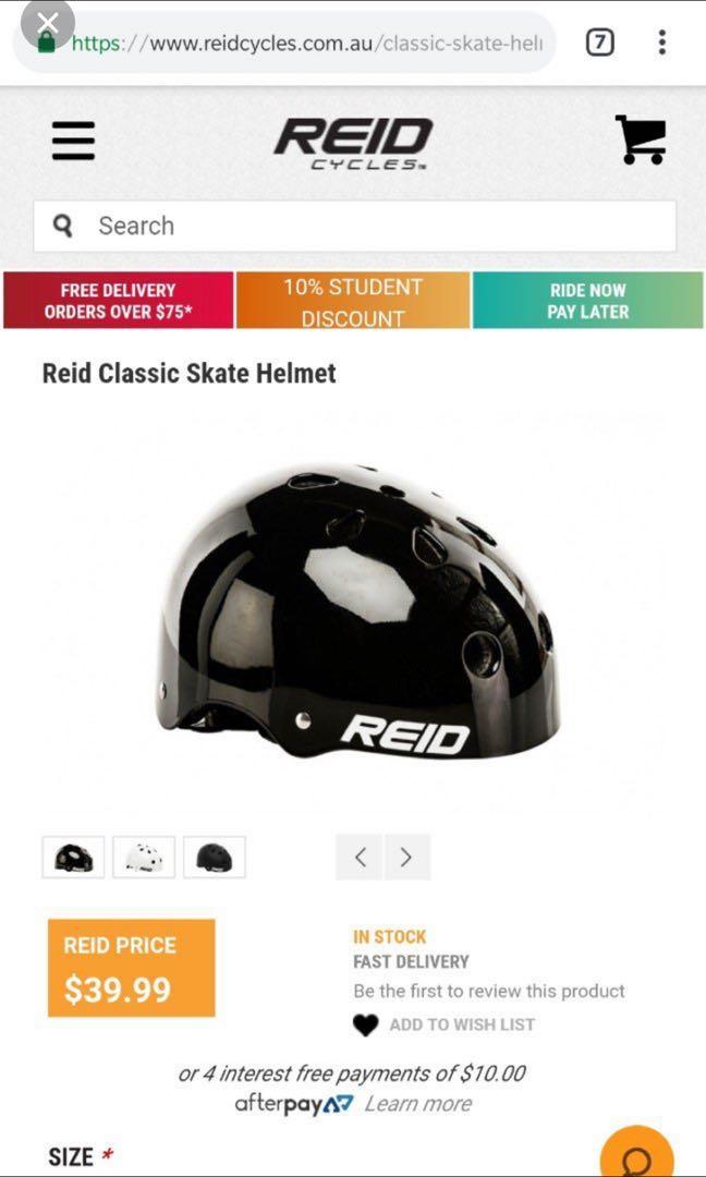 Reid cycles helmet best sale