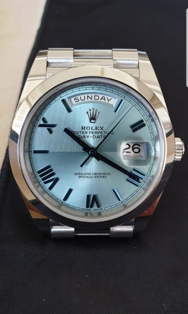 rolex day date 40, platinum, Luxury 