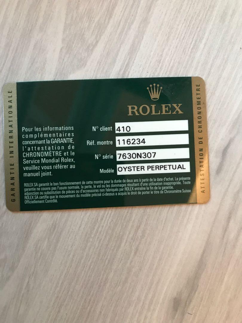 Rolex watch 116234G Luxury Watches on Carousell