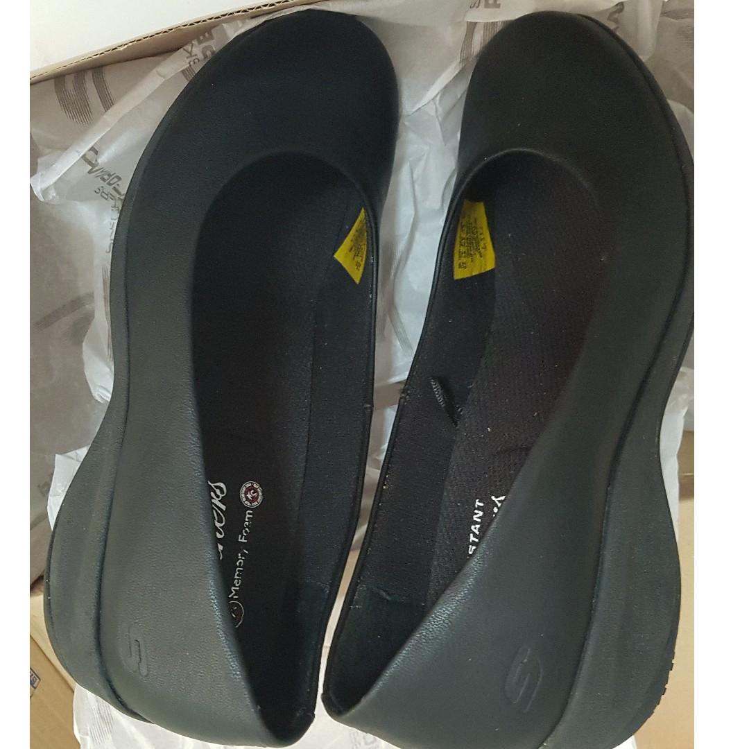 Skechers for Work Women s Mina Slip On Black Women s Fashion