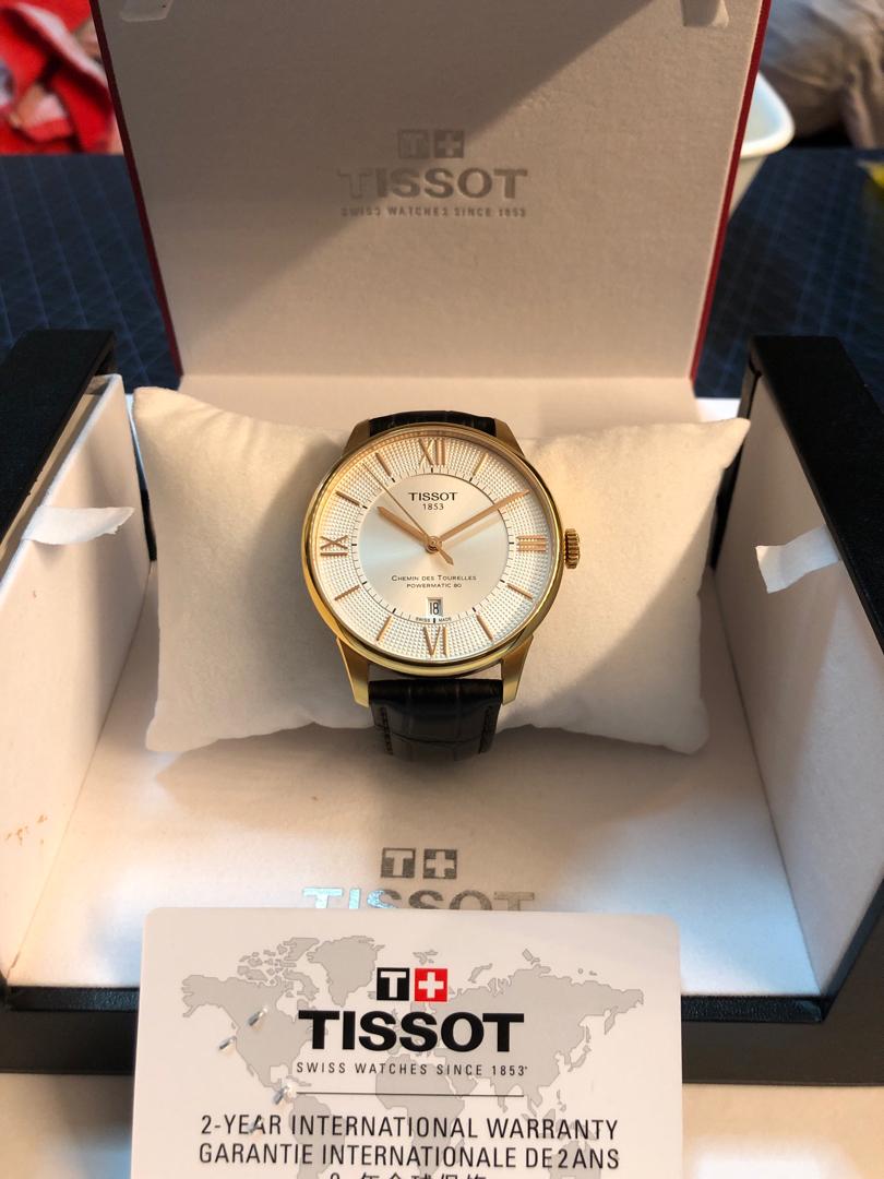 Tissot Chemin Des Tourelles Powermatic 80 Watch, Men's Fashion, Watches \u0026  Accessories, Watches on Carousell