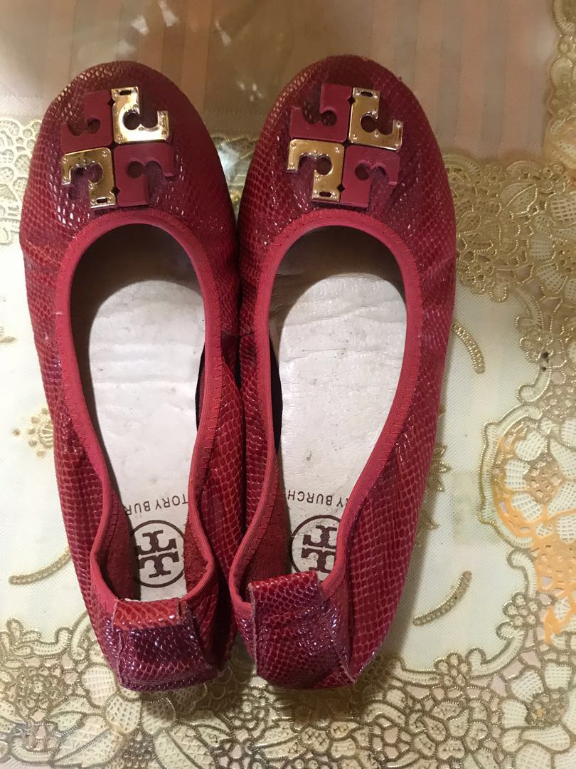 tory burch doll shoes, Women's Fashion, Footwear, Flats & Sandals on