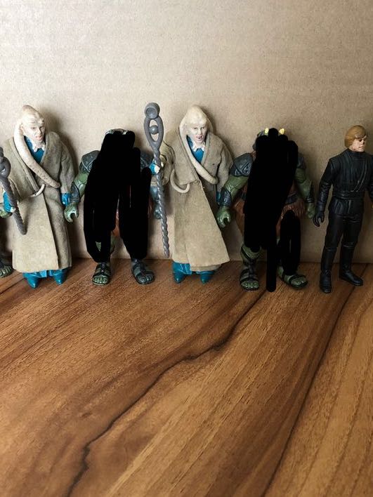 vintage star wars figures loose