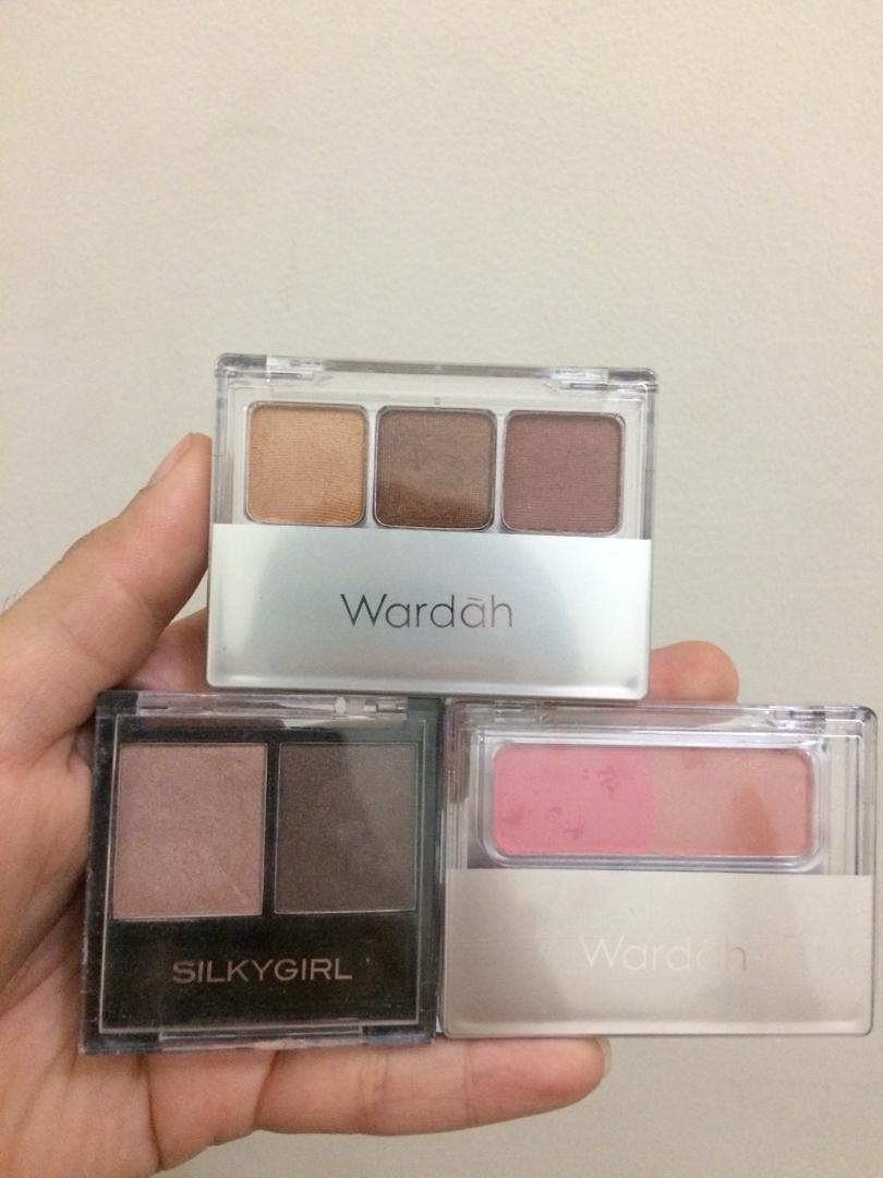 eyeshadow blush on wardah