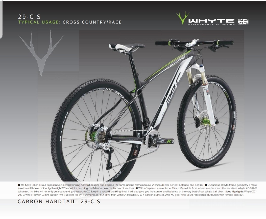 whyte 29 cs