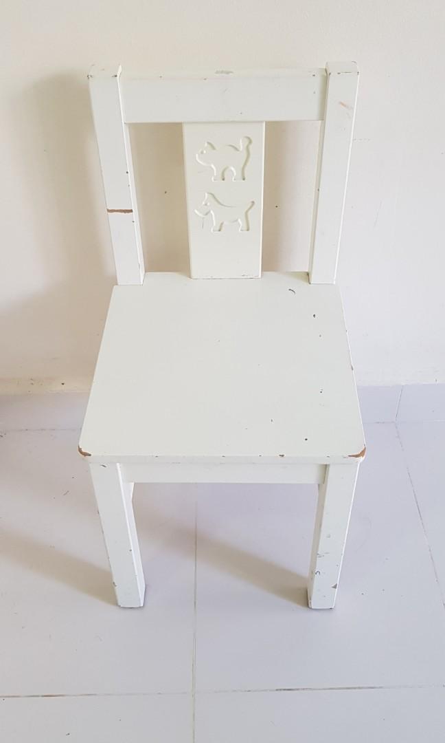 Wooden Kids Chair Small, Babies & Kids, Baby Nursery & Kids Furniture