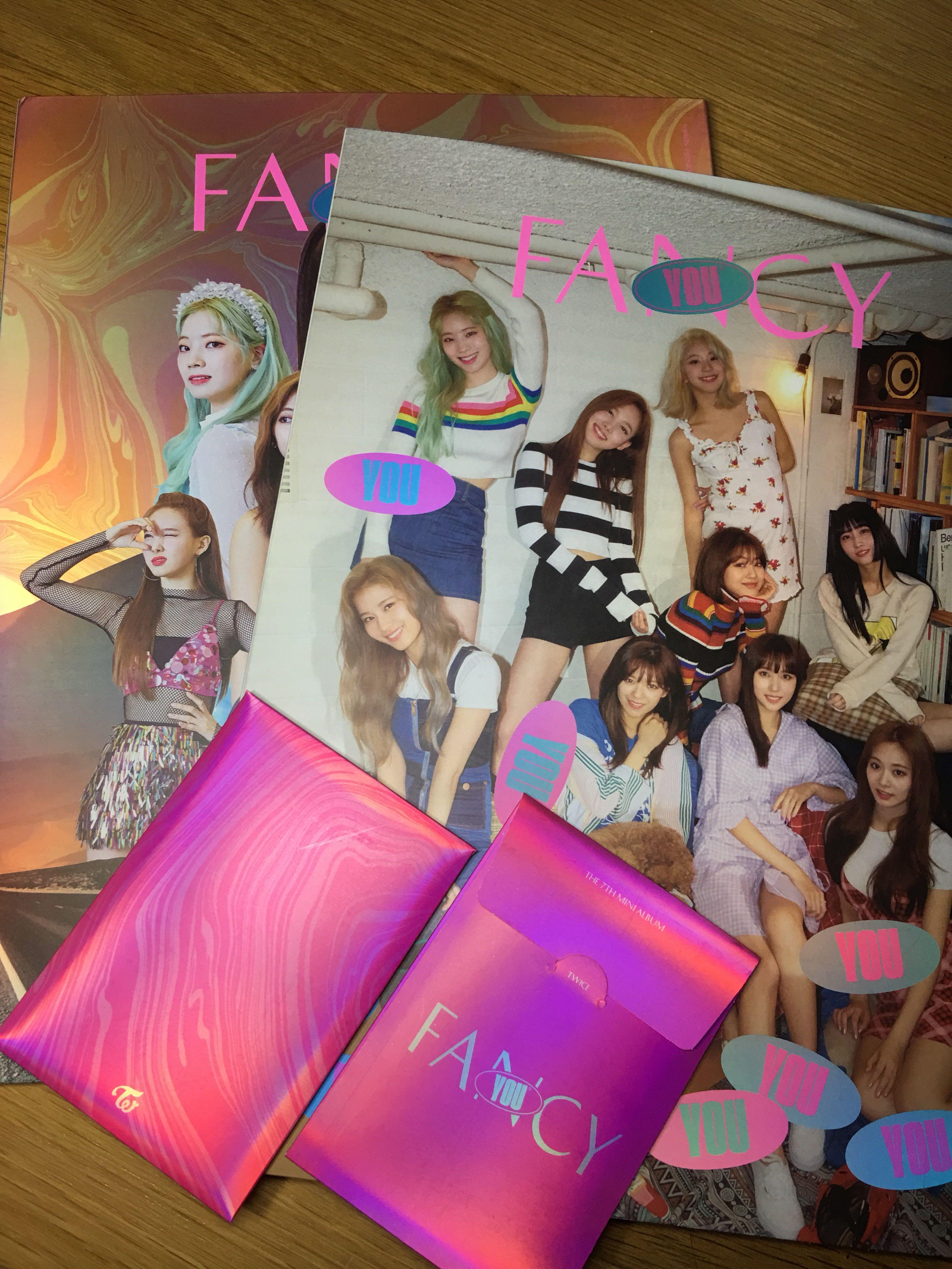 Wts Twice Fancy You Album And Photocard Entertainment K Wave On Carousell