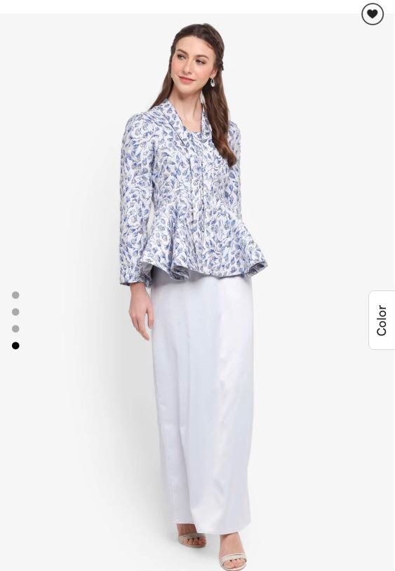 Zalia jacquard peplum kebaya outlet