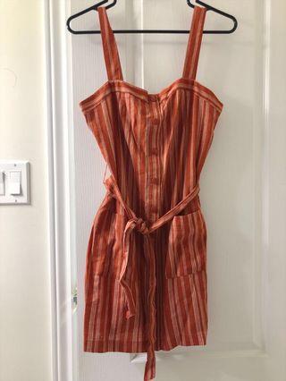 NWT STRIPED SUMMER DRESS
