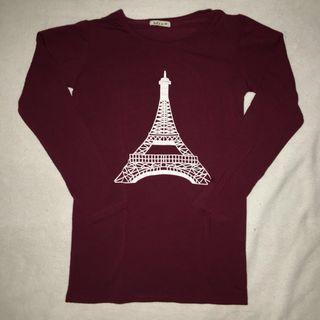 Maroon Long Sleeved Shirt