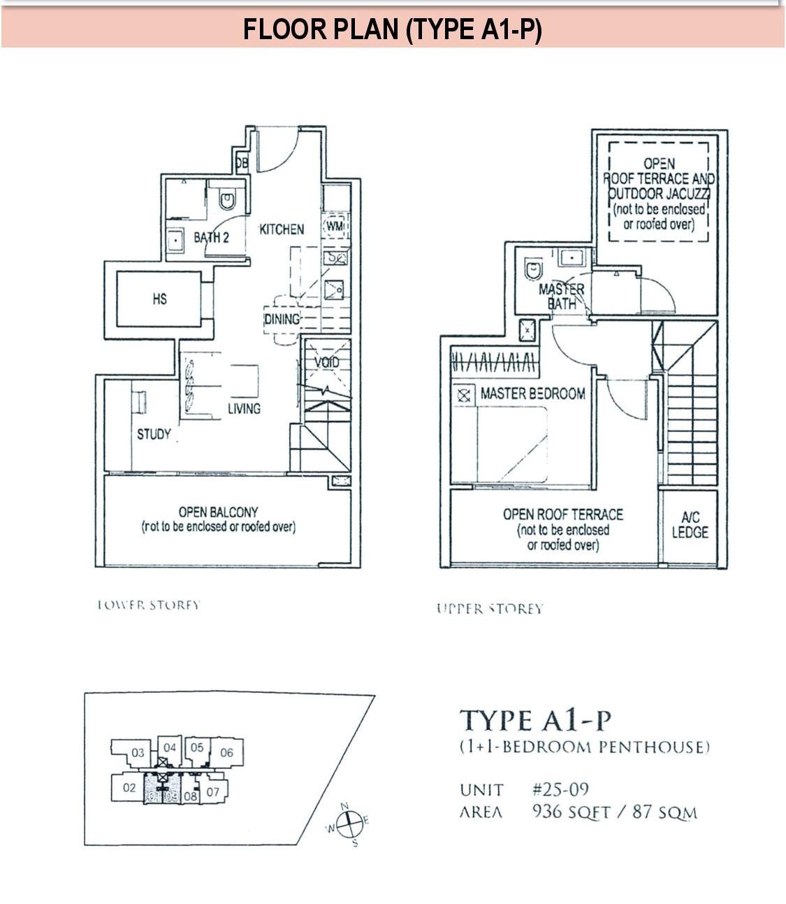 1 +1 Bedroom Penthouse63226713604865112