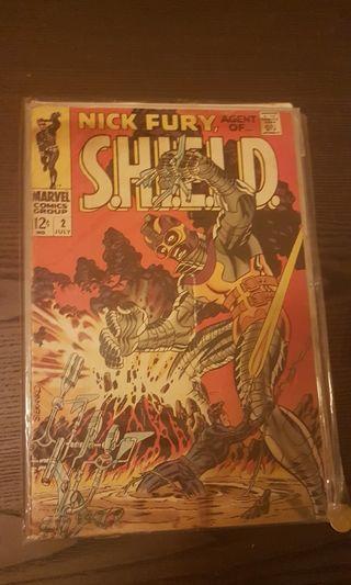 1968 Nick Fury Agent of S.H.I.E.L.D #2