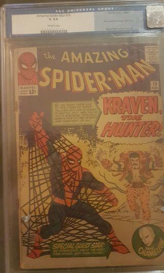 Amazing Spider-Man #15 CGC sealed 1964