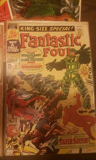 Marvel Fantastic Four Collection Inc king size #5