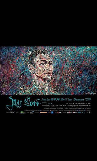 刘德华Andy Lau Concert 2019 Priority booking Amex