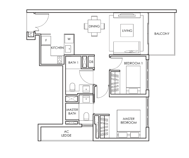 2-Bedroom63226191088258112