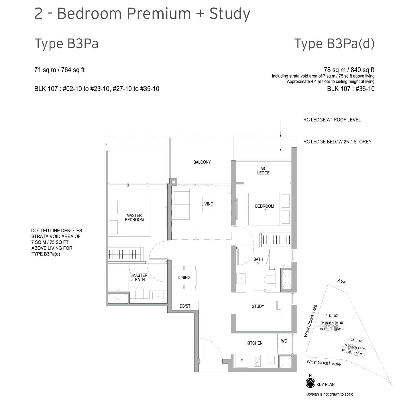 2-Bedroom Premium + Study63225678942722111