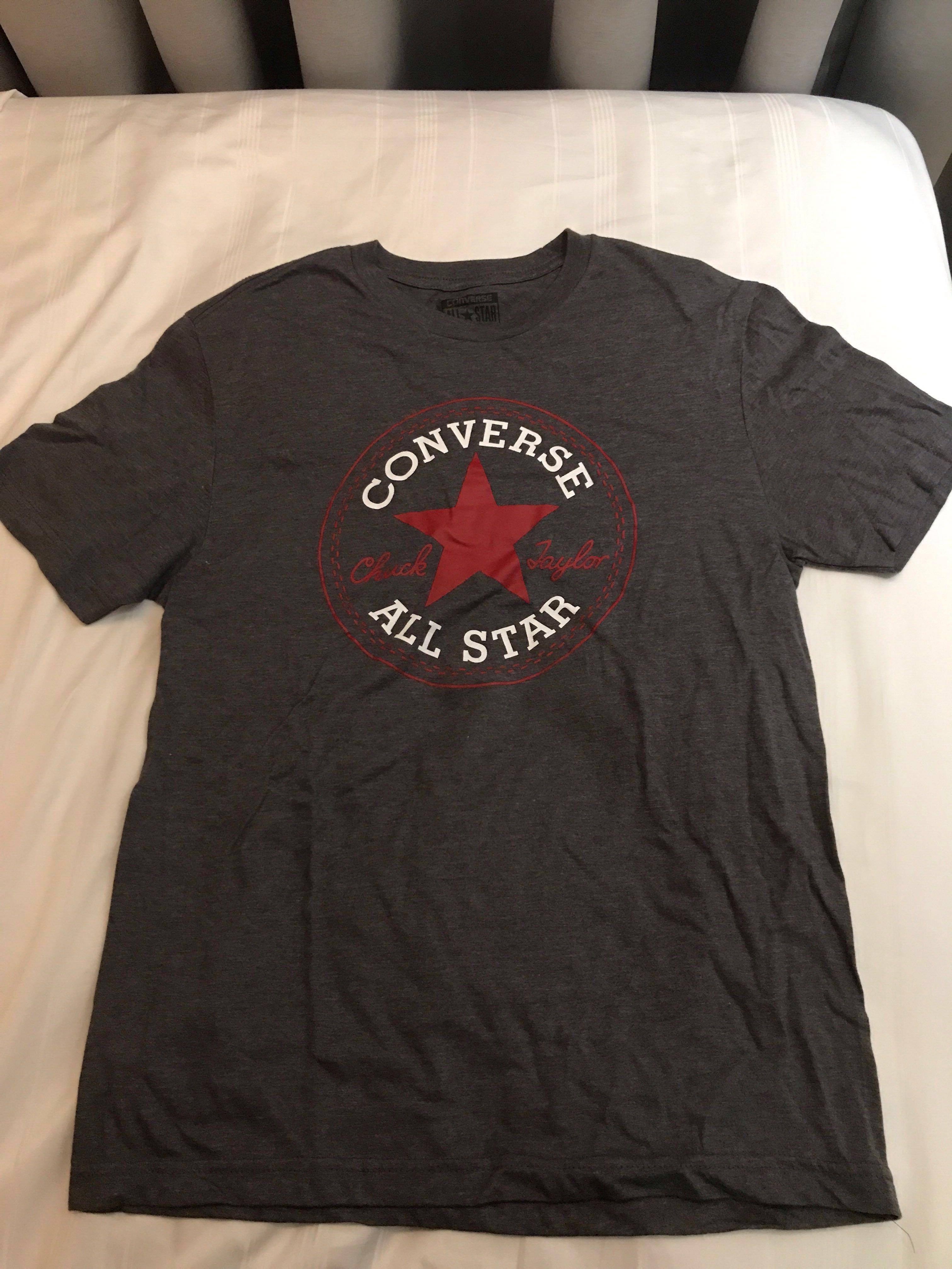 3 Converse All-Star T-Shirts, Men's 
