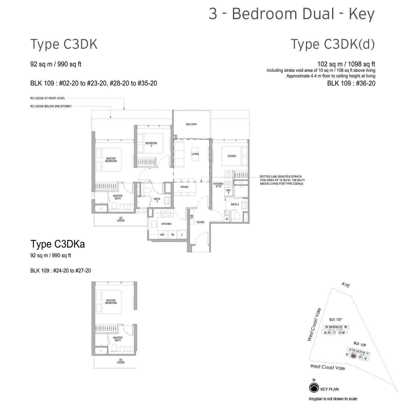 3-Bedroom Dual Key632272324335371128