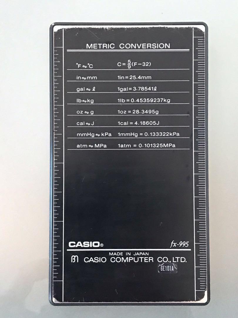 Casio fx 995 store