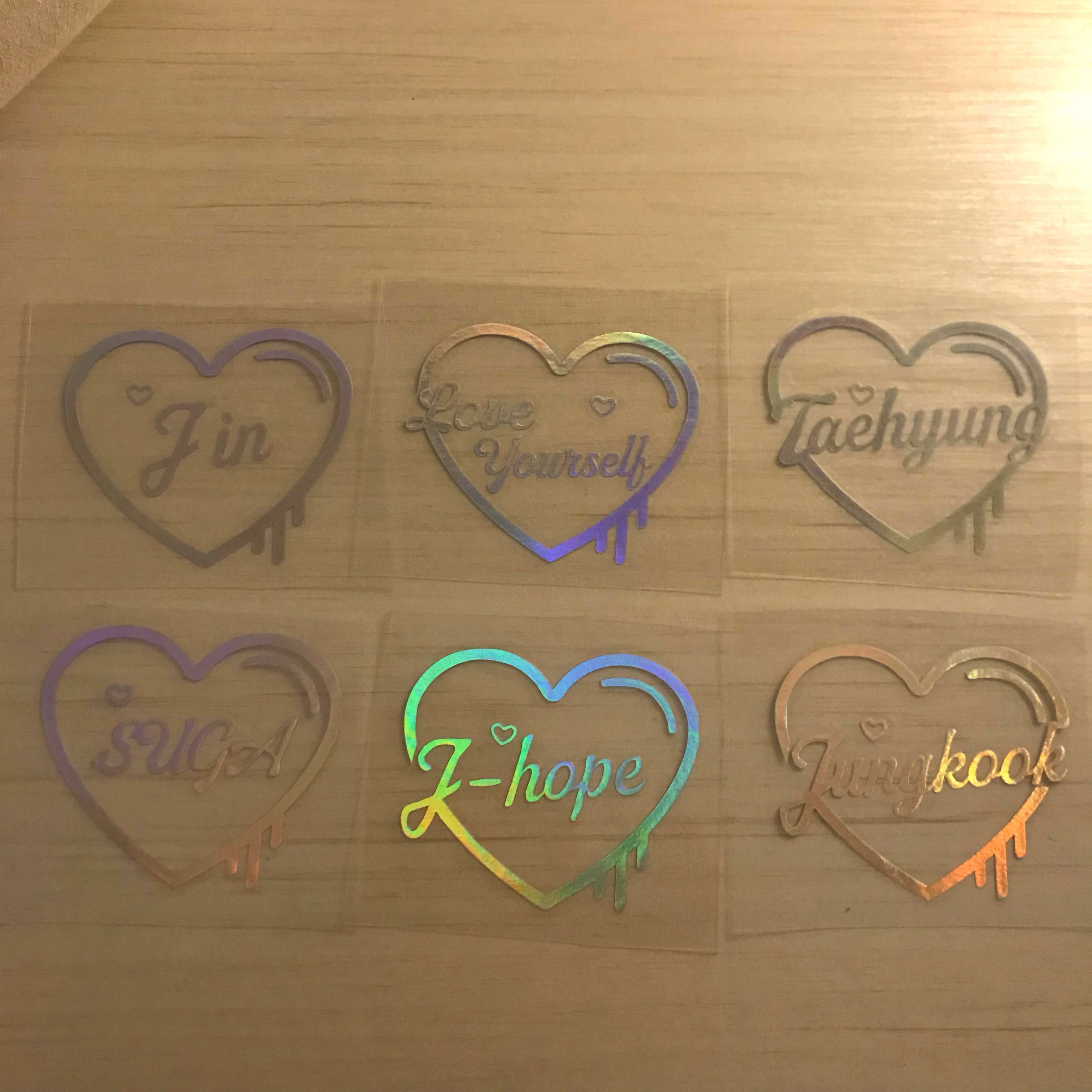 Decor Decals Stickers Vinyl Art Bts Army Bomb Decal Holographic Sticker For Concert Light Stick Persona Home Garden Discover more posts about kpop lightstick. bts army bomb decal holographic sticker