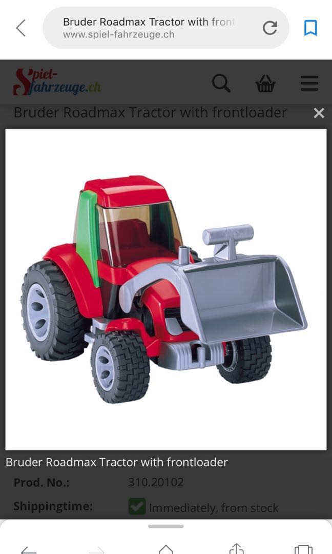 bruder roadmax tractor