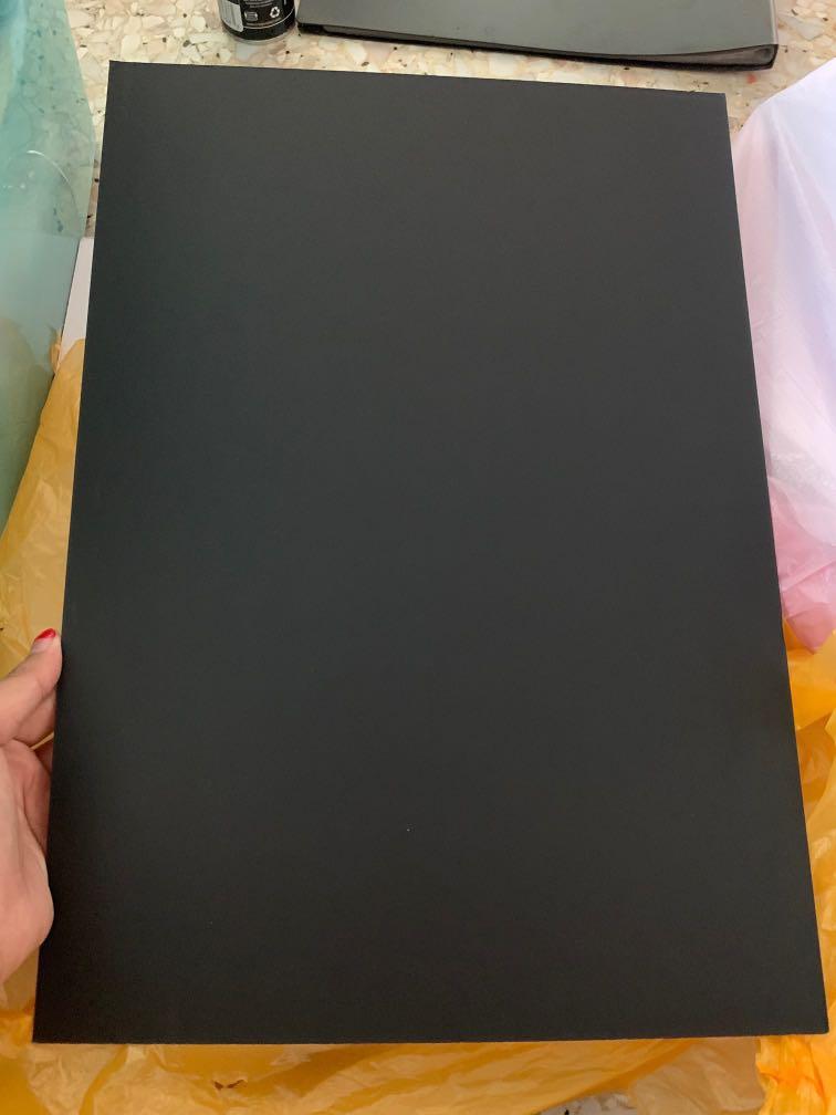 A3 Mounting Board In Black Hobbies Toys Stationery Craft Stationery School Supplies On Carousell