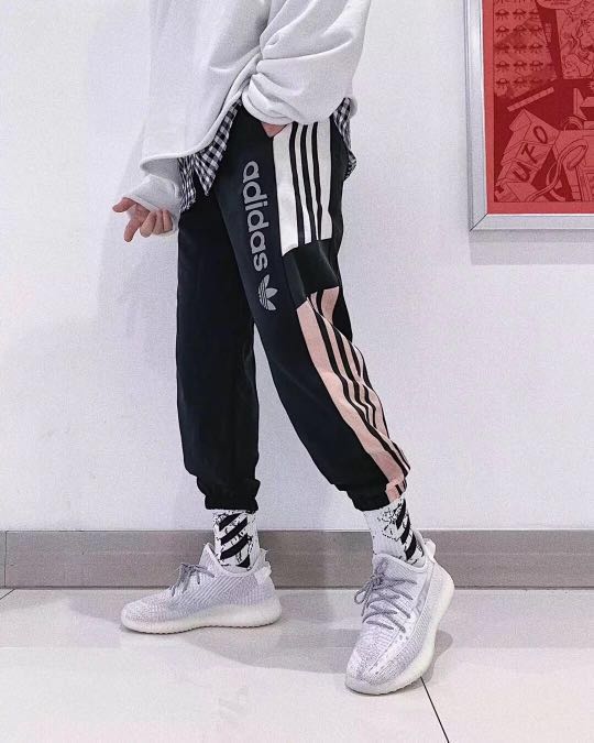 adidas reflective joggers