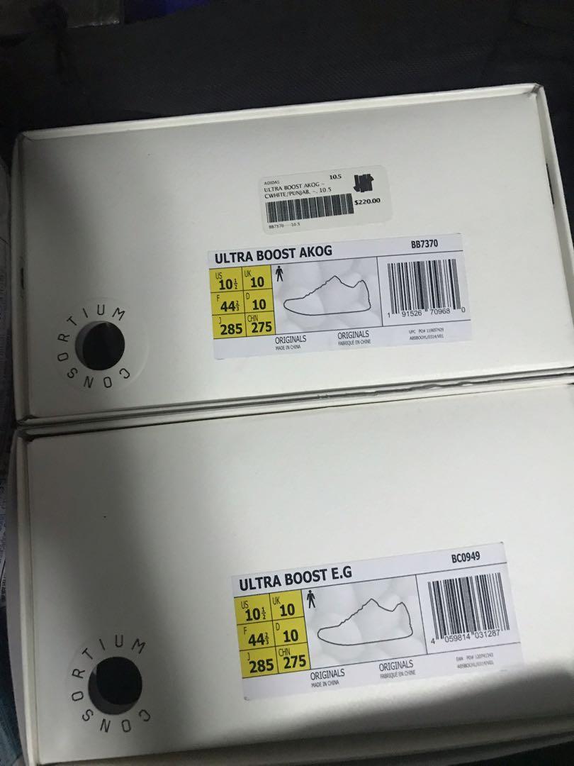 Adidas ULtraboost AKOG u0026 Engineered Garments, Men's Fashion, Footwear,  Sneakers on Carousell