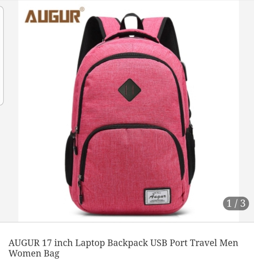 Augur backpack usb clearance
