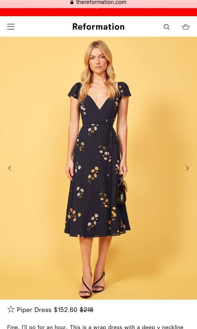 Piper top dress reformation