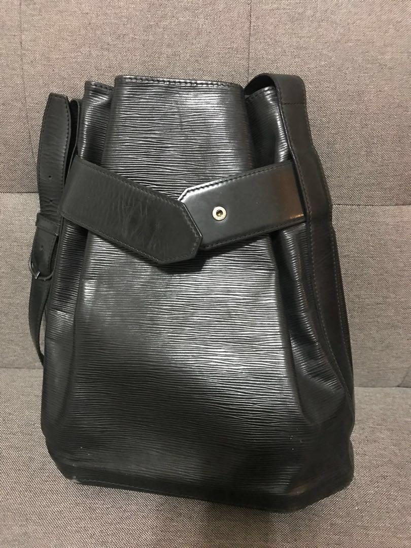 Louis-Vuitton-Epi-Sac-D'epaule-GM-Bucket-Bag-Noir-Black-M80155 –  dct-ep_vintage luxury Store