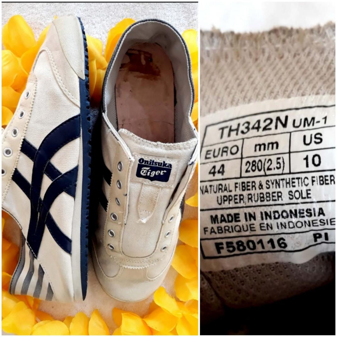 Authentic Onitsuka Tiger Mens Slip on 