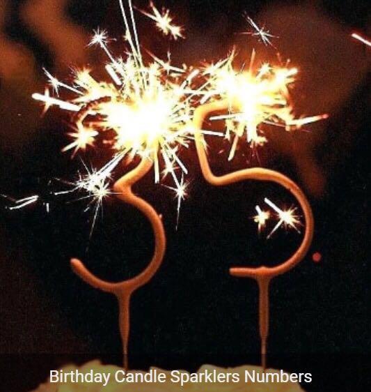 Birthday Candles Sparklers Numbers Babies Kids Baby Nursery Kids Furniture Nursery Lighting Decor On Carousell