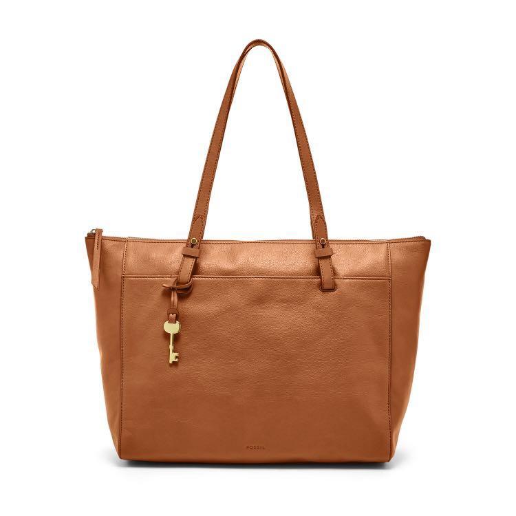 Fossil rachel tote tan new arrivals