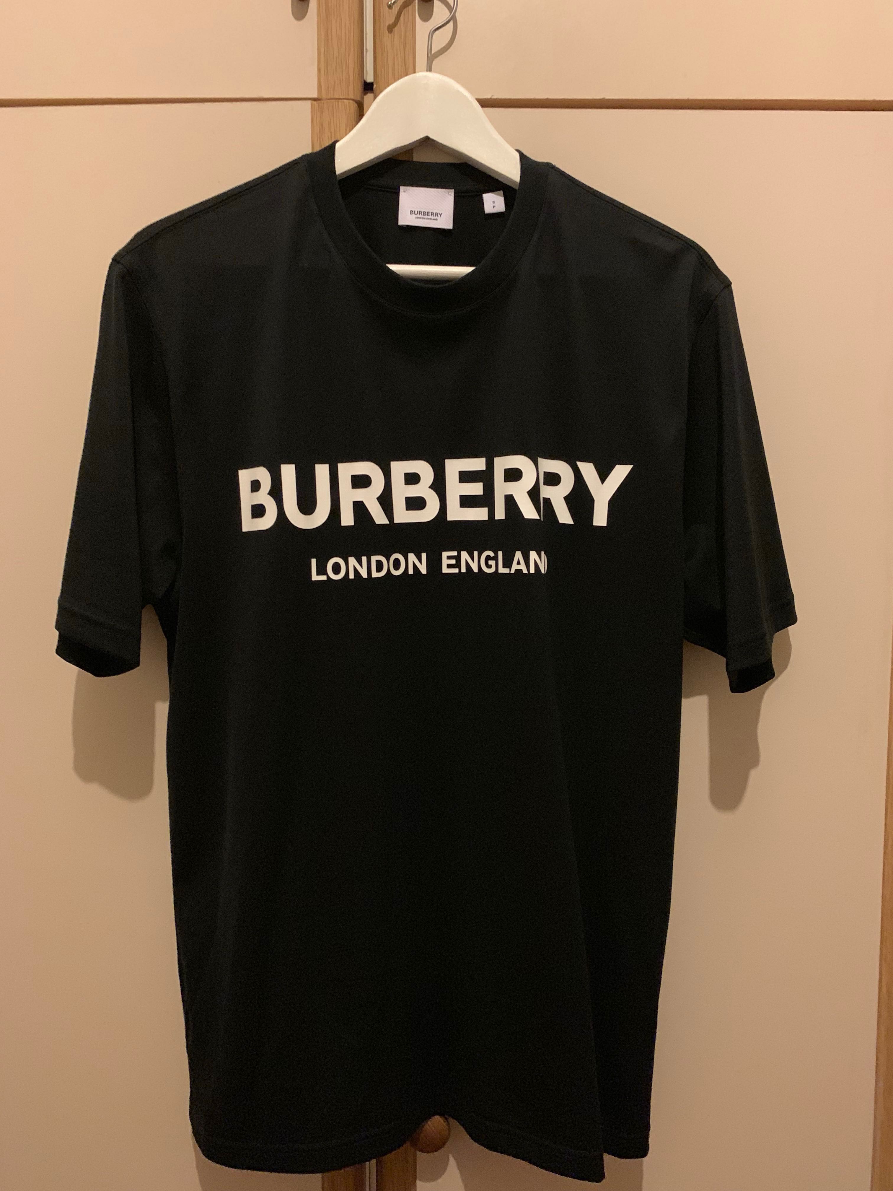 burberry logo tee