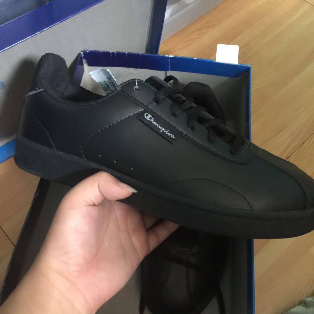 champion shoes all black