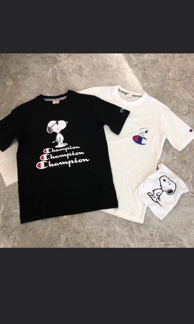 champion snoopy shirt