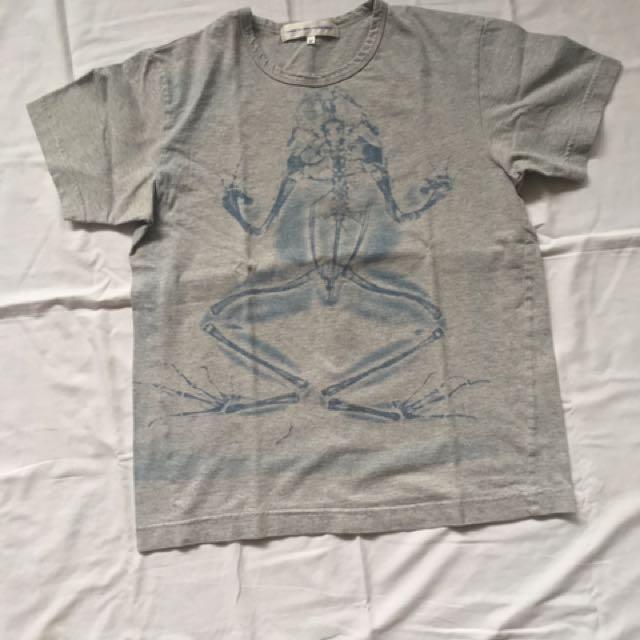 【予約販売】本 frog Tシャツ レントゲン カエル GARCONS des COMME - Tシャツ/カットソー(半袖/袖なし)