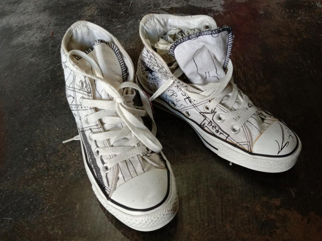 all star converse kurt cobain