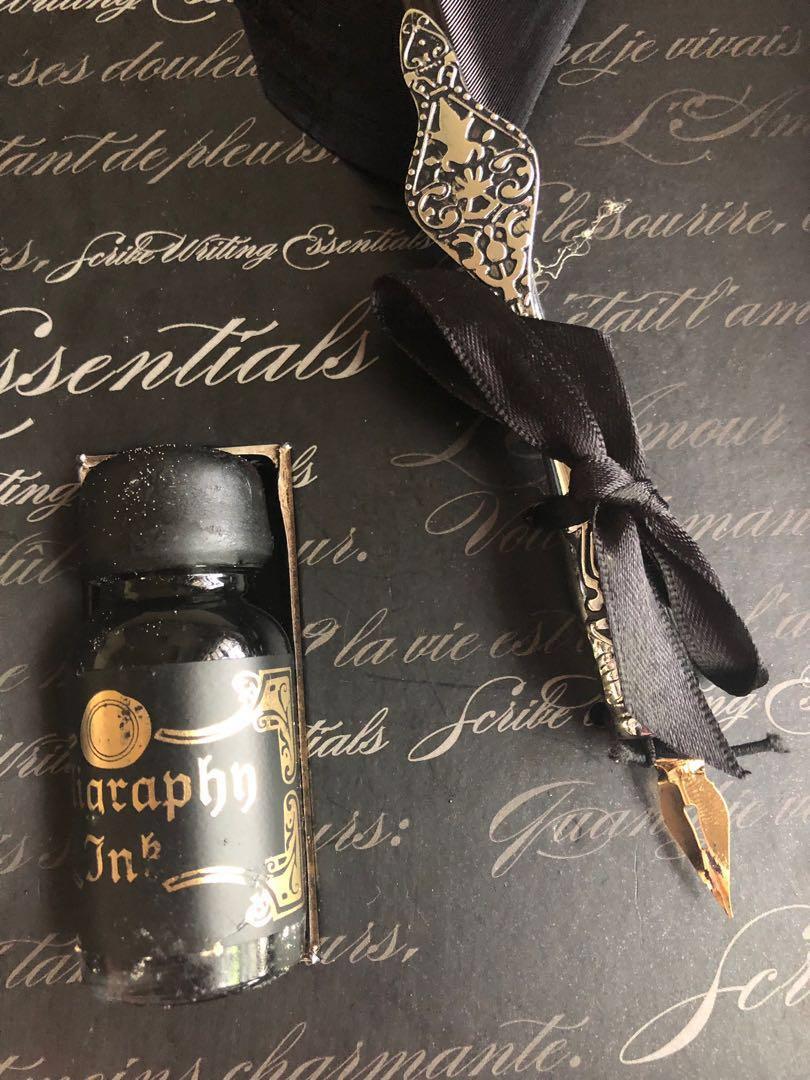 Craft Central Feather Quill (Category: Craft Supplies & Tools) located in Makati City. Submitted by rvm715 (Listing ID 219667369, Image 2). Description: Used once to test the nib. Good as new ♥️.