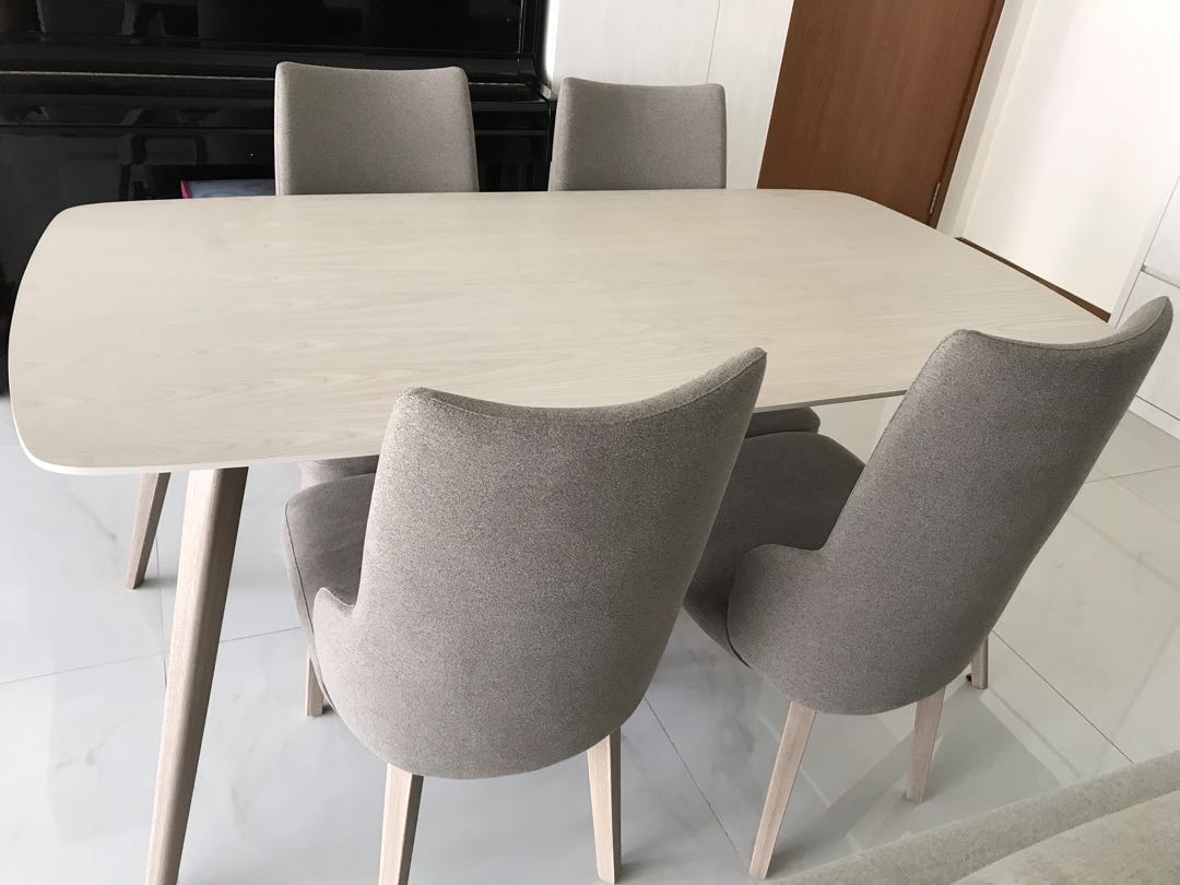 Dining Table N Chairs Fm Mix N Match Concept Furniture Tables Chairs On Carousell