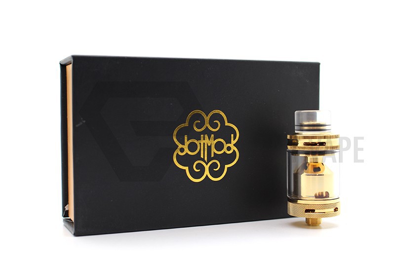 DotMod Petri Tank 22mm RTA 24K Gold Plated