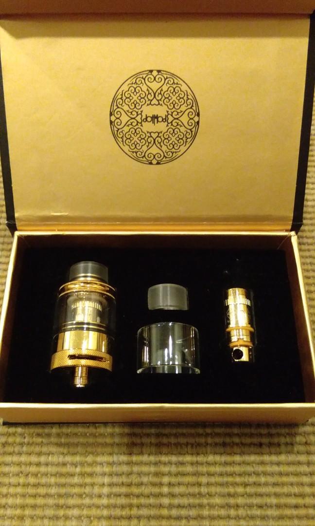 DotMod Petri Tank 22mm RTA 24K Gold Plated