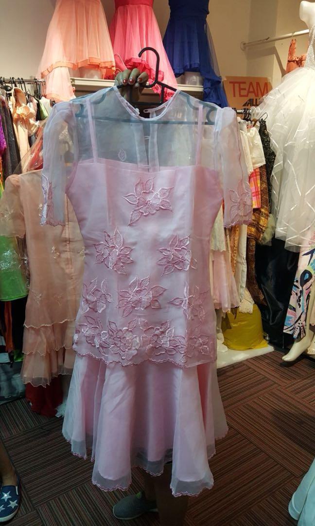 Filipiniana dress on sale in lucky plaza