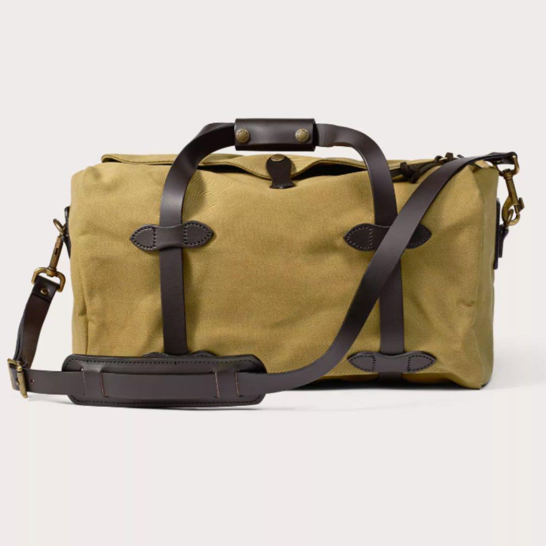 twill duffle bag